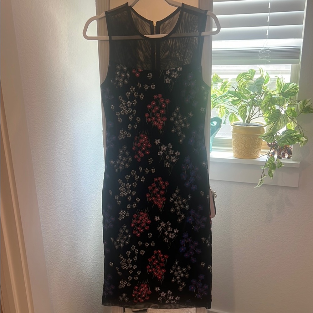 Calvin Klein Floral Midi Dress